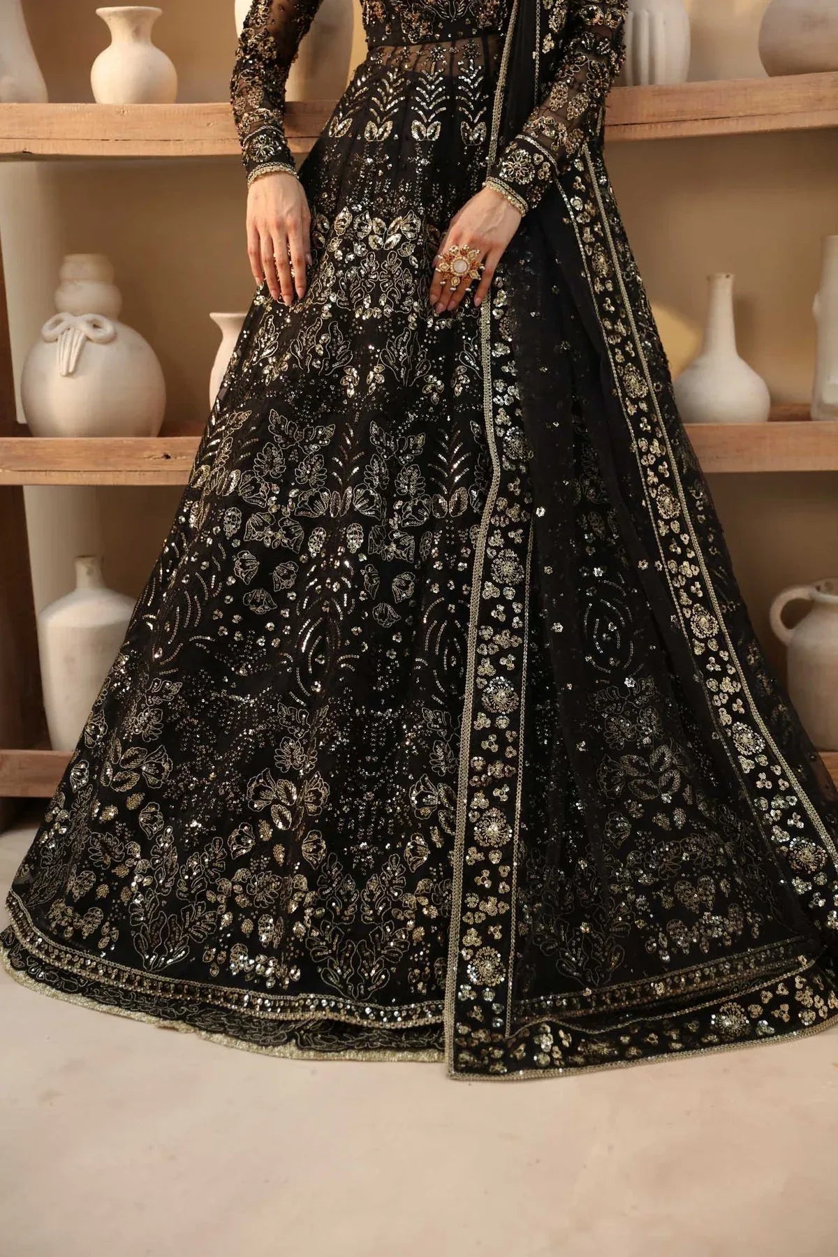 Akbar Aslam | Deewani Wedding Formals | Cinder - Aqsa Fabrics