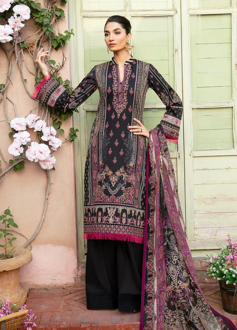 Gulaal | Summer Glow Lawn 24 | ANDREA (GL-L-24V3-06) - Aqsa Fabrics