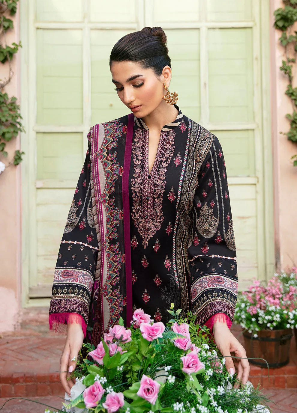 Gulaal | Summer Glow Lawn 24 | ANDREA (GL-L-24V3-06) - Aqsa Fabrics