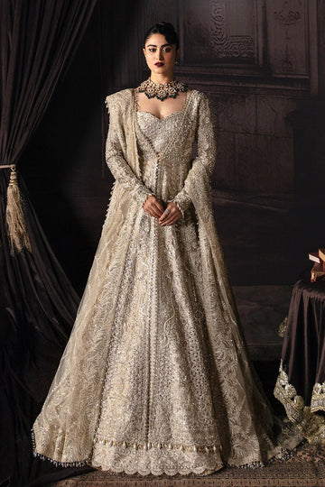 Afrozeh-The Brides Wedding Formal 3Pc Suit AFB-V1-03 Margaret - Aqsa Fabrics