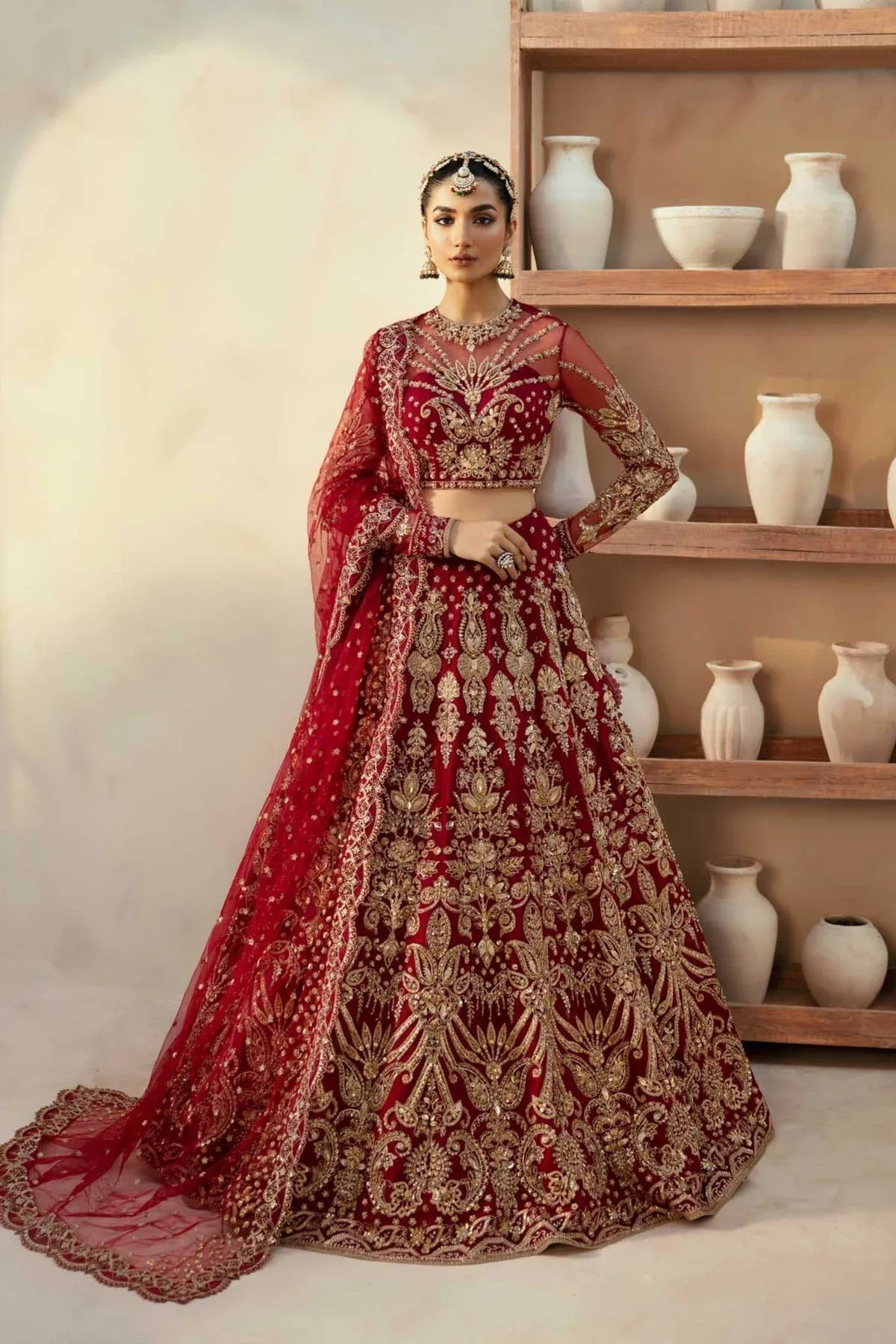 Akbar Aslam | Deewani Wedding Formals | Embyrlen - Aqsa Fabrics