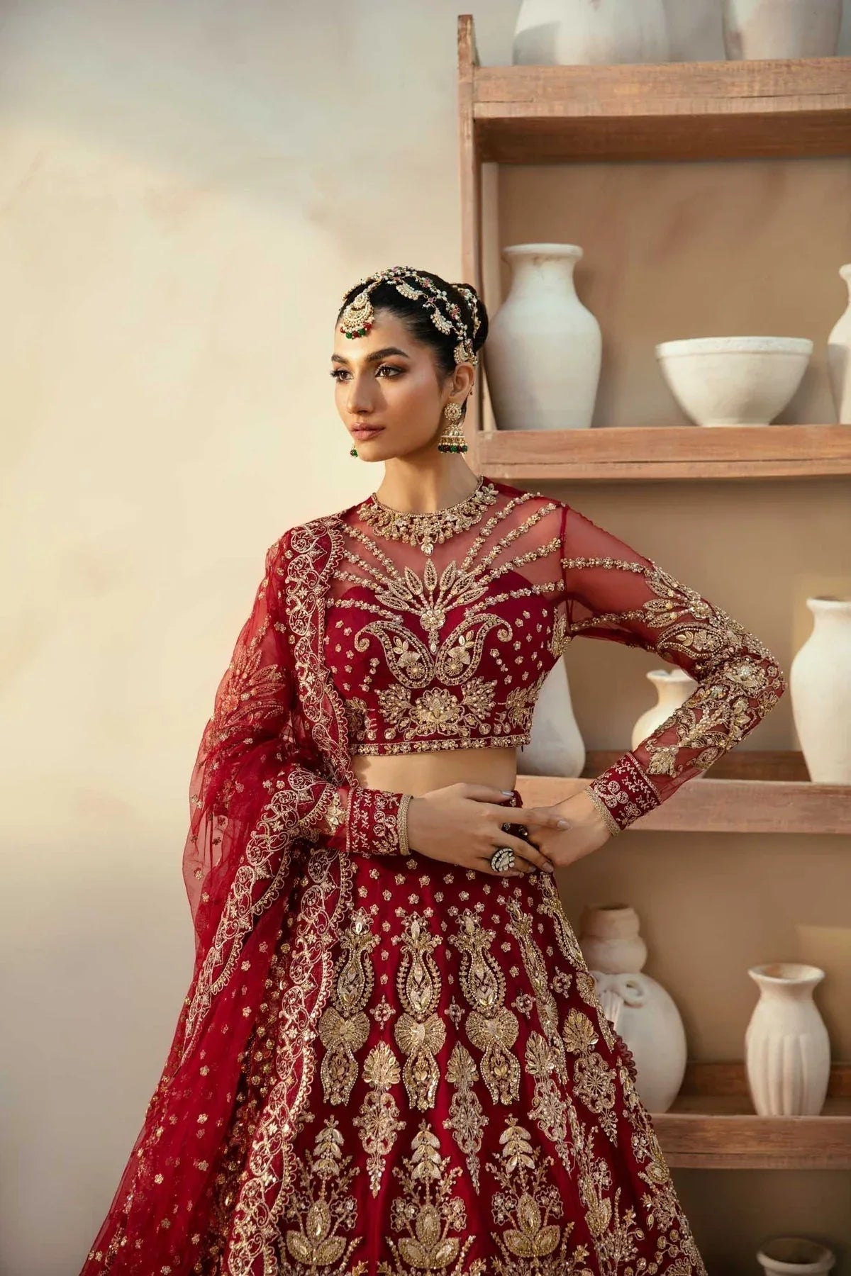 Akbar Aslam | Deewani Wedding Formals | Embyrlen - Aqsa Fabrics