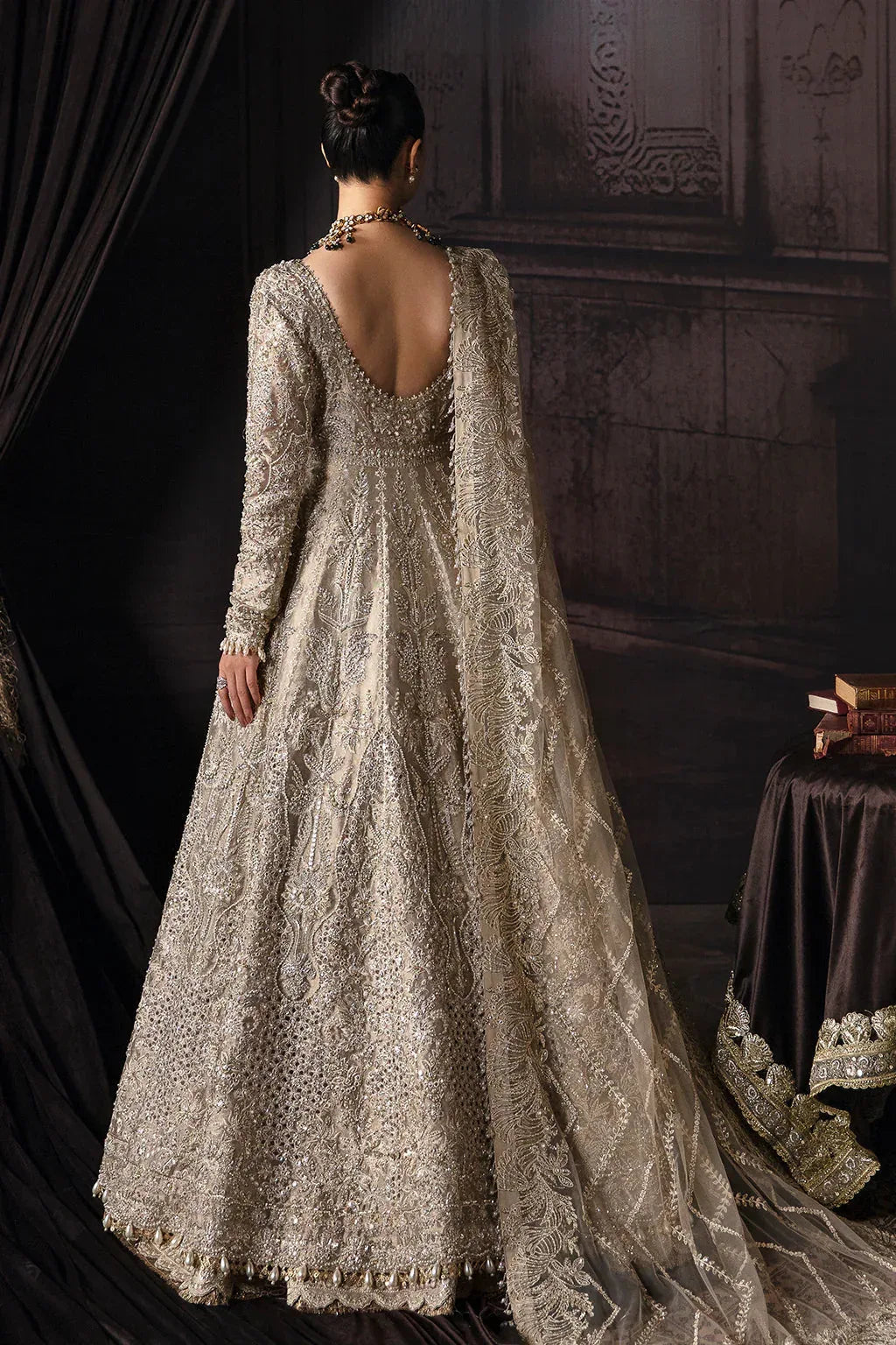 Afrozeh | The Brides Edit 23 | Margaret - Aqsa Fabrics