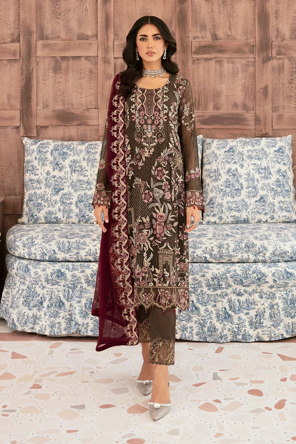 Ramsha | Ramsha Collection | F-2604 - Aqsa Fabrics