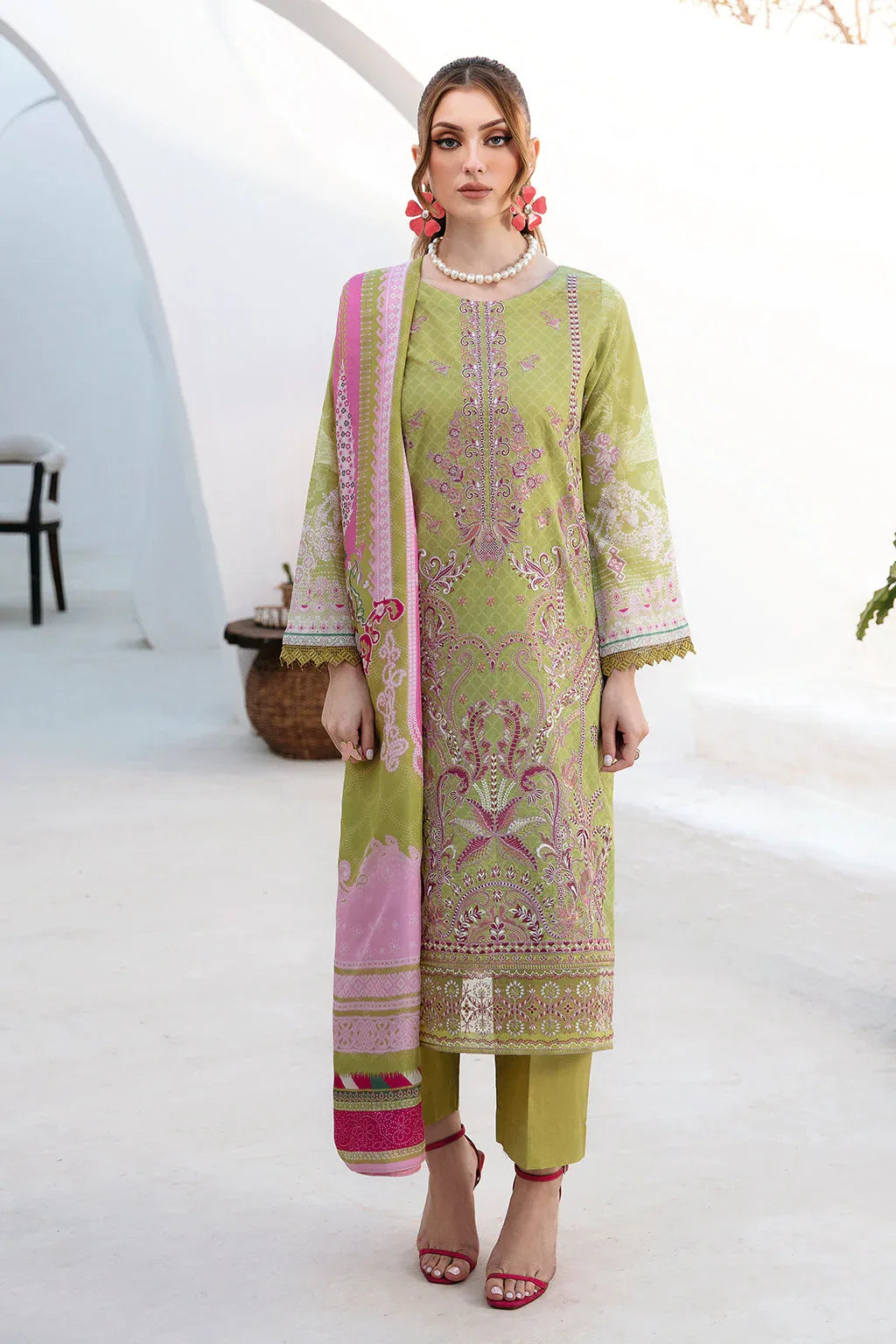Ramsha | Ghazal Lawn 24 | G-210 - Aqsa Fabrics