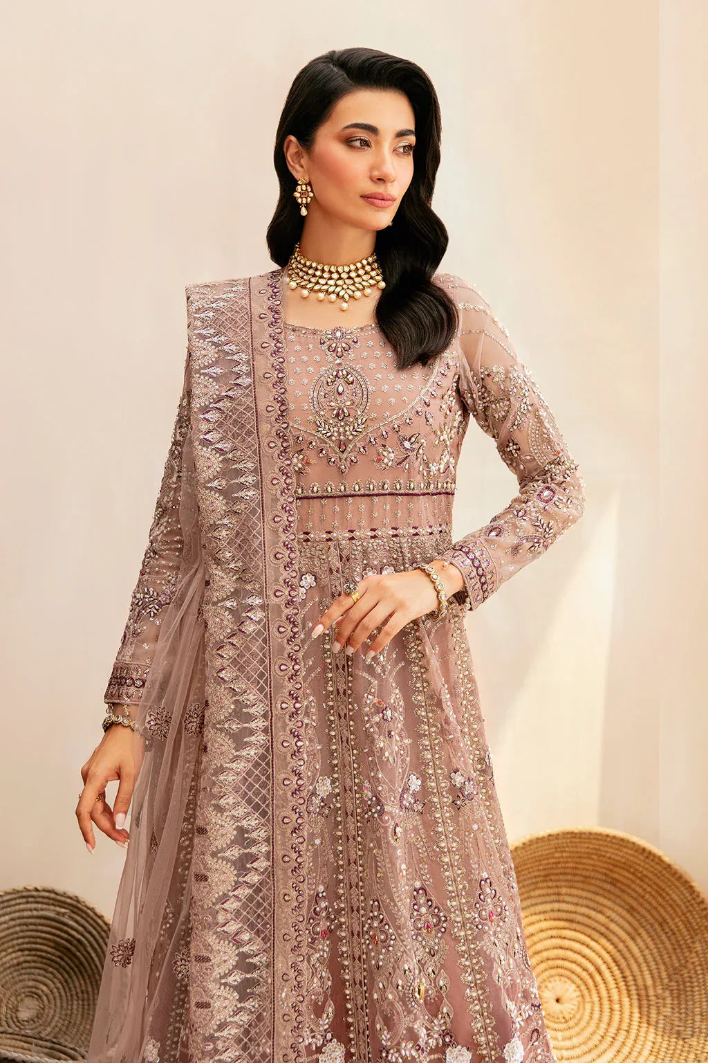Ramsha | Luxury Wedding Collection | HA-401 - Aqsa Fabrics