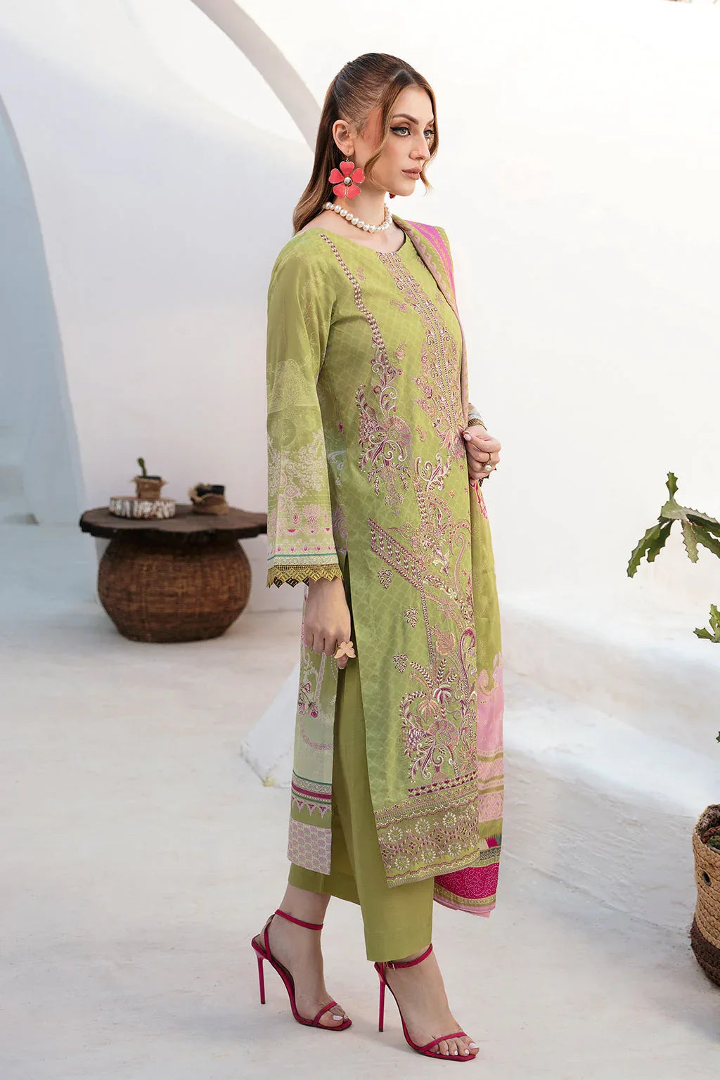 Ramsha | Ghazal Lawn 24 | G-210 - Aqsa Fabrics