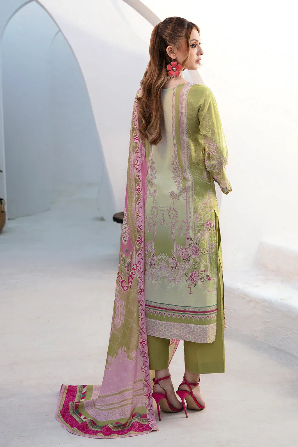 Ramsha | Ghazal Lawn 24 | G-210 - Aqsa Fabrics