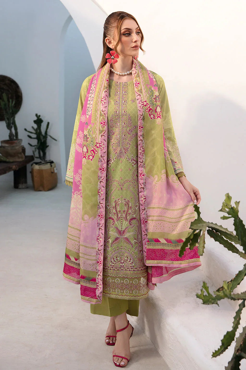 Ramsha | Ghazal Lawn 24 | G-210 - Aqsa Fabrics
