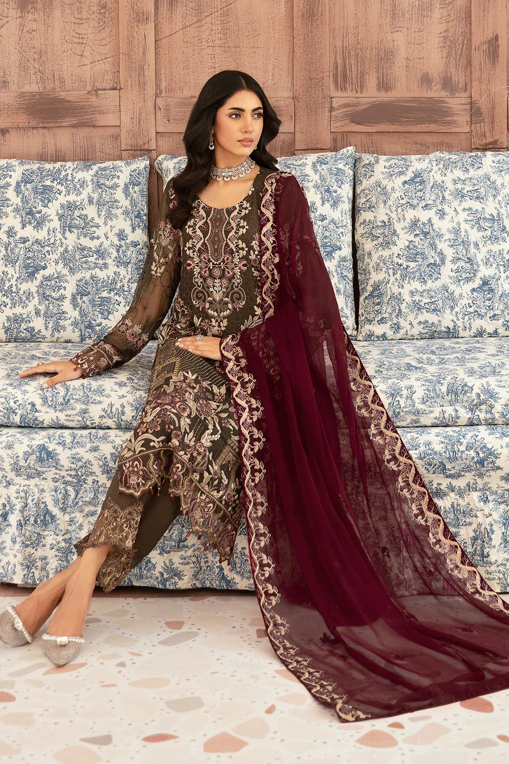 Ramsha | Ramsha Collection | F-2604 - Aqsa Fabrics