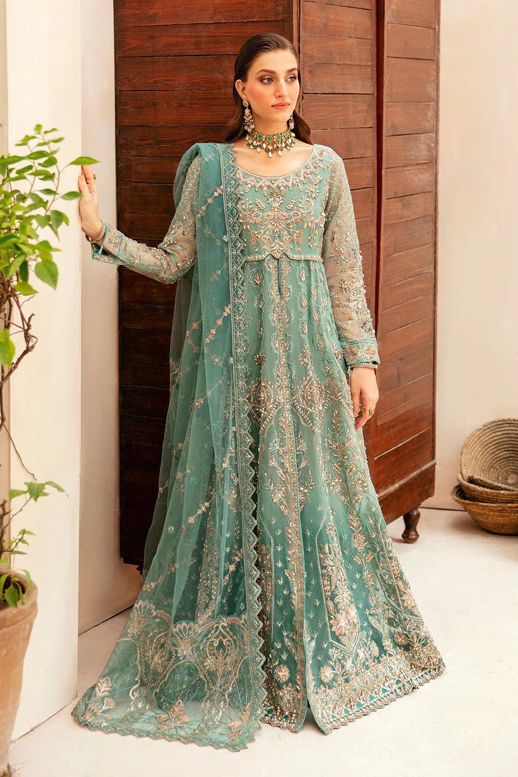 Ramsha | Luxury Wedding Collection | HA-403 - Aqsa Fabrics