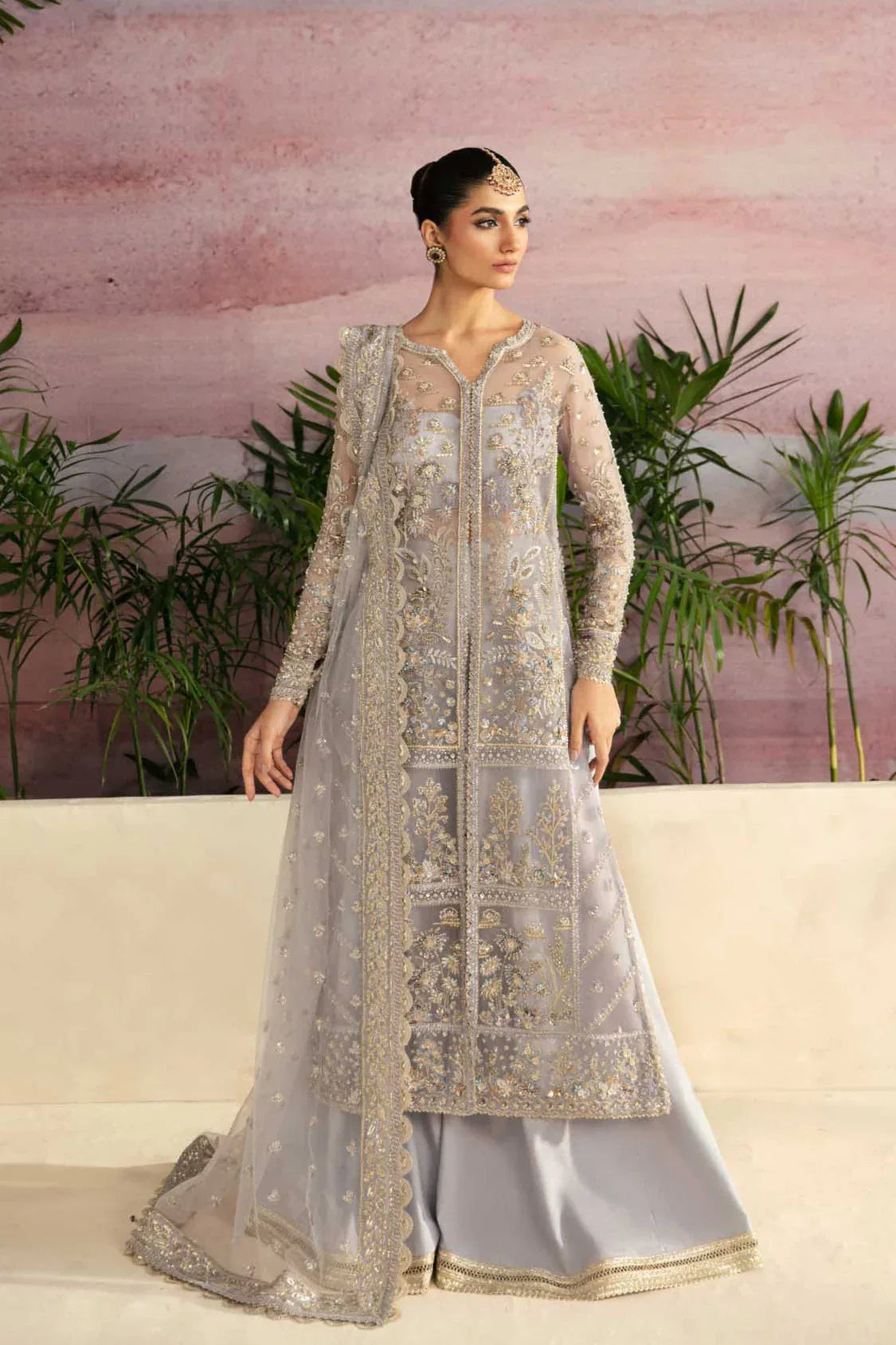 Akbar Aslam | Deewani Wedding Formals | Moonlit - Aqsa Fabrics