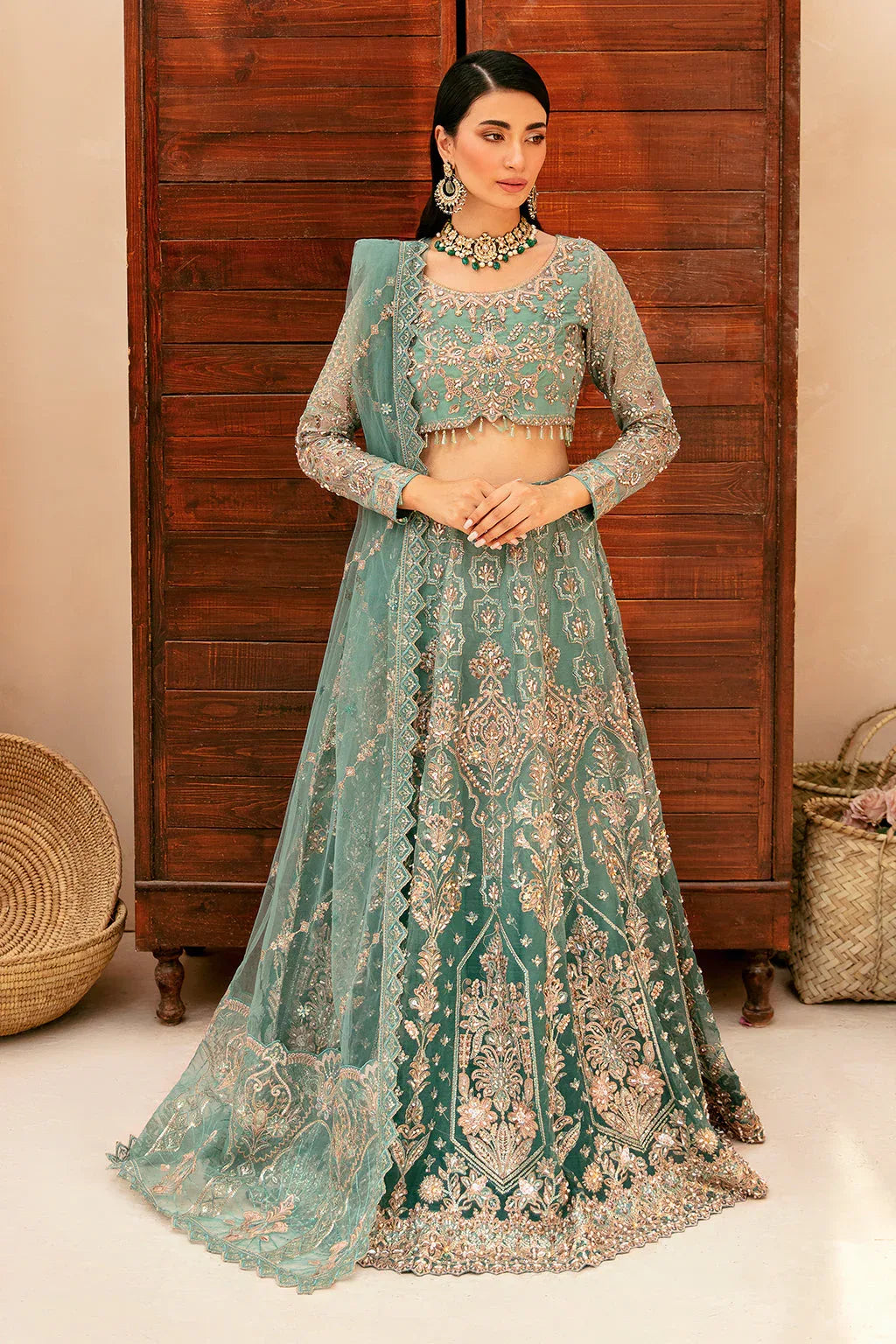 Ramsha | Luxury Wedding Collection | HA-403 - Aqsa Fabrics