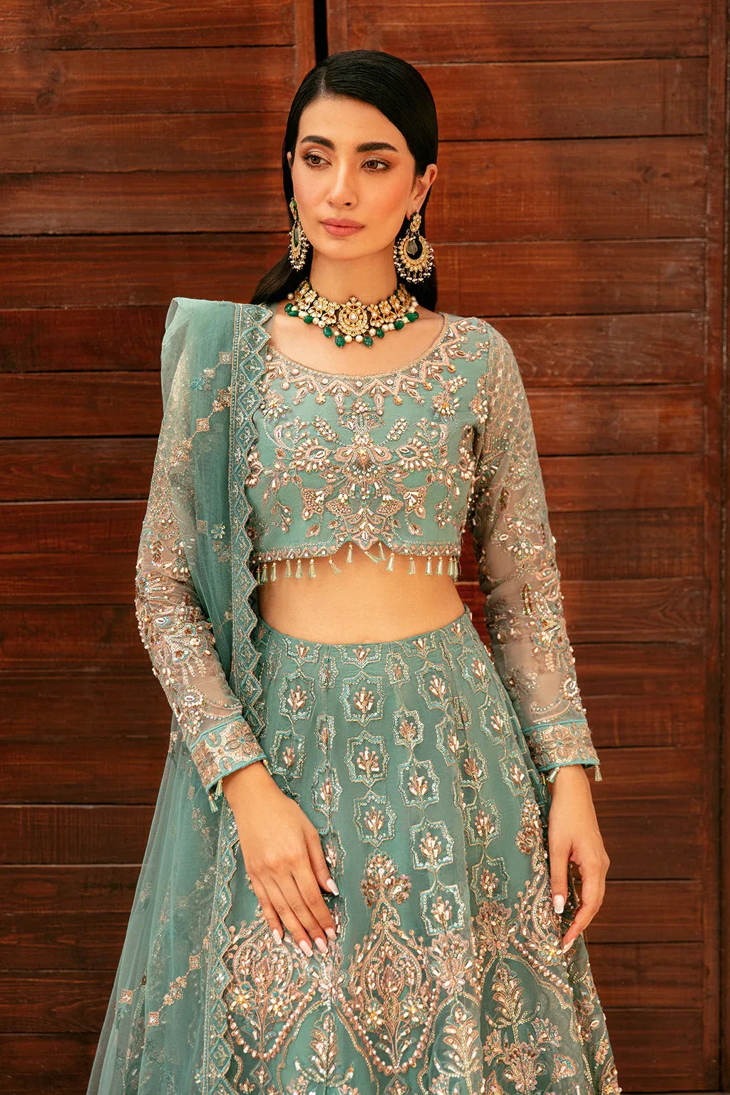 Ramsha | Luxury Wedding Collection | HA-403 - Aqsa Fabrics
