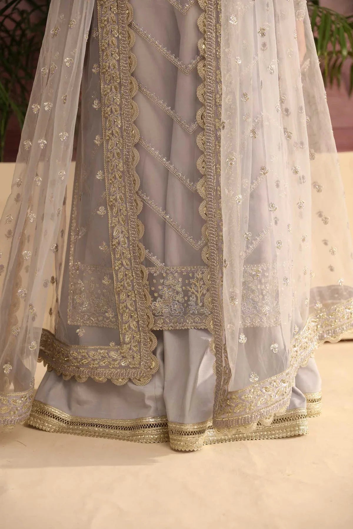 Akbar Aslam | Deewani Wedding Formals | Moonlit - Aqsa Fabrics