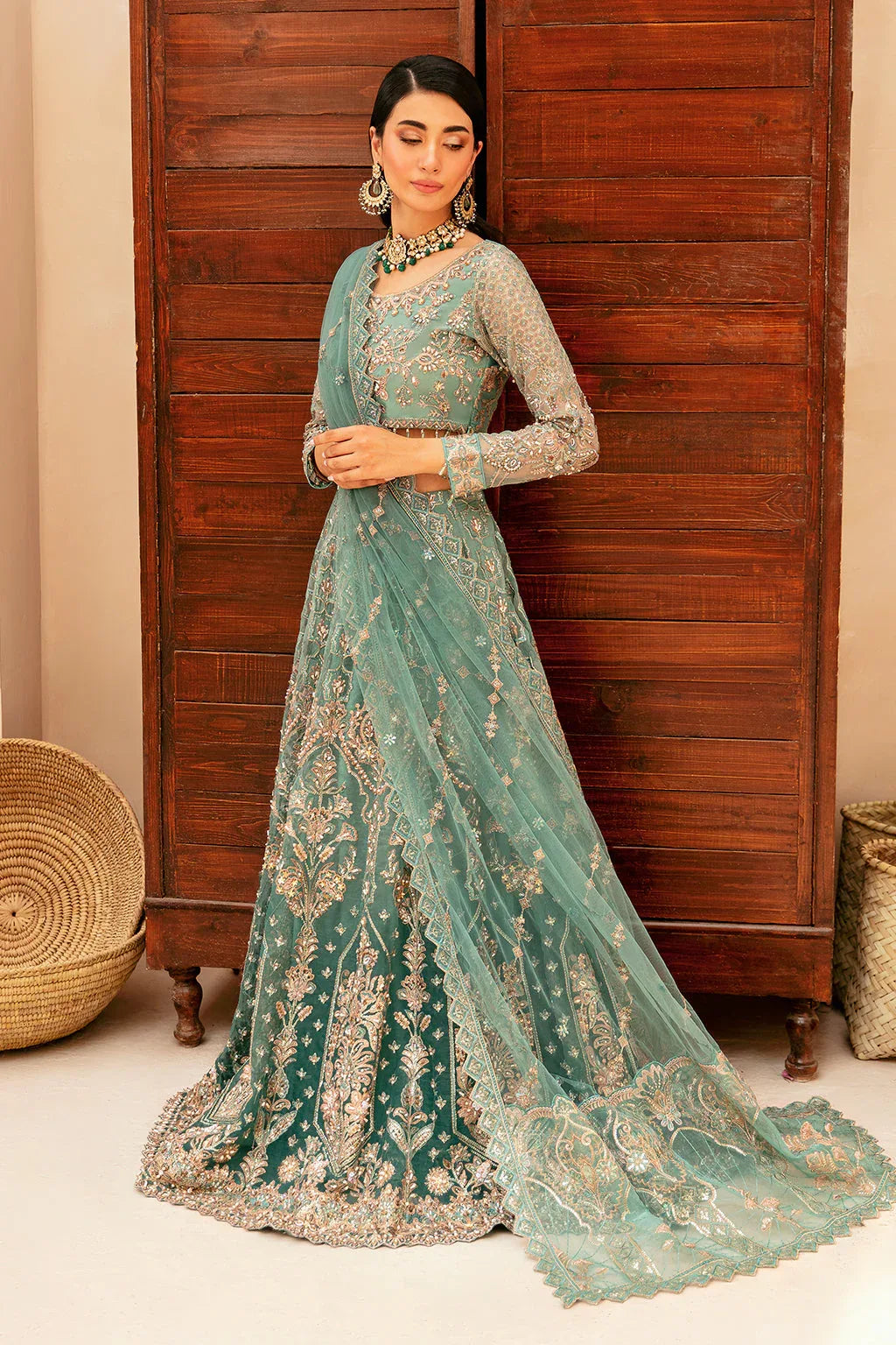 Ramsha | Luxury Wedding Collection | HA-403 - Aqsa Fabrics