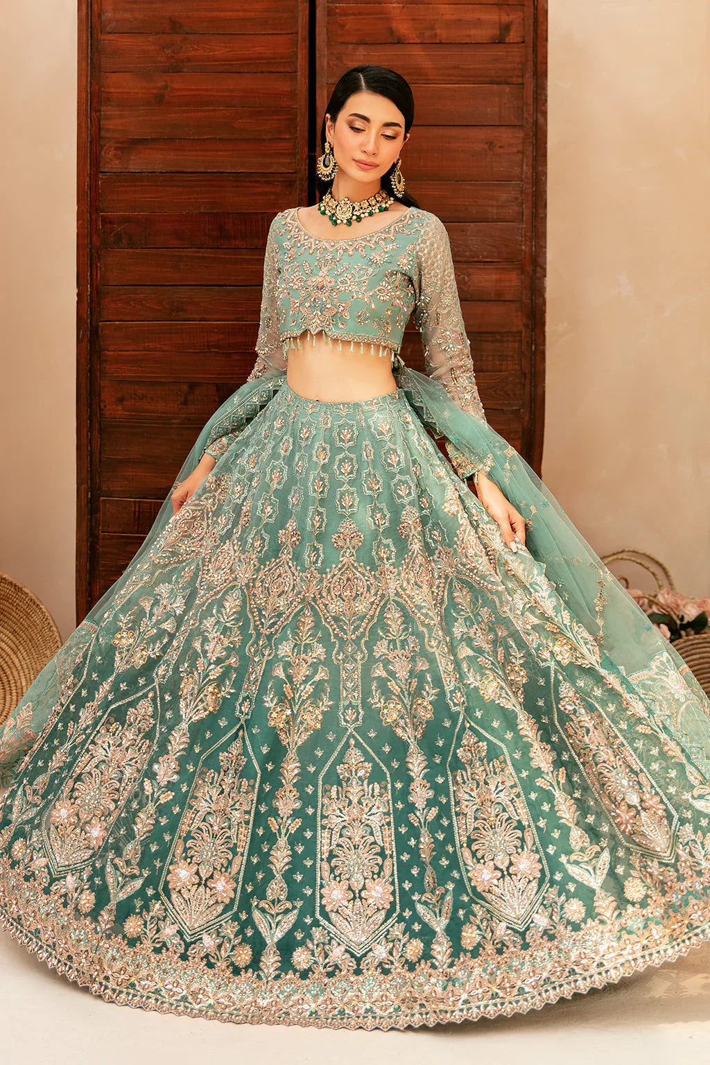 Ramsha | Luxury Wedding Collection | HA-403 - Aqsa Fabrics