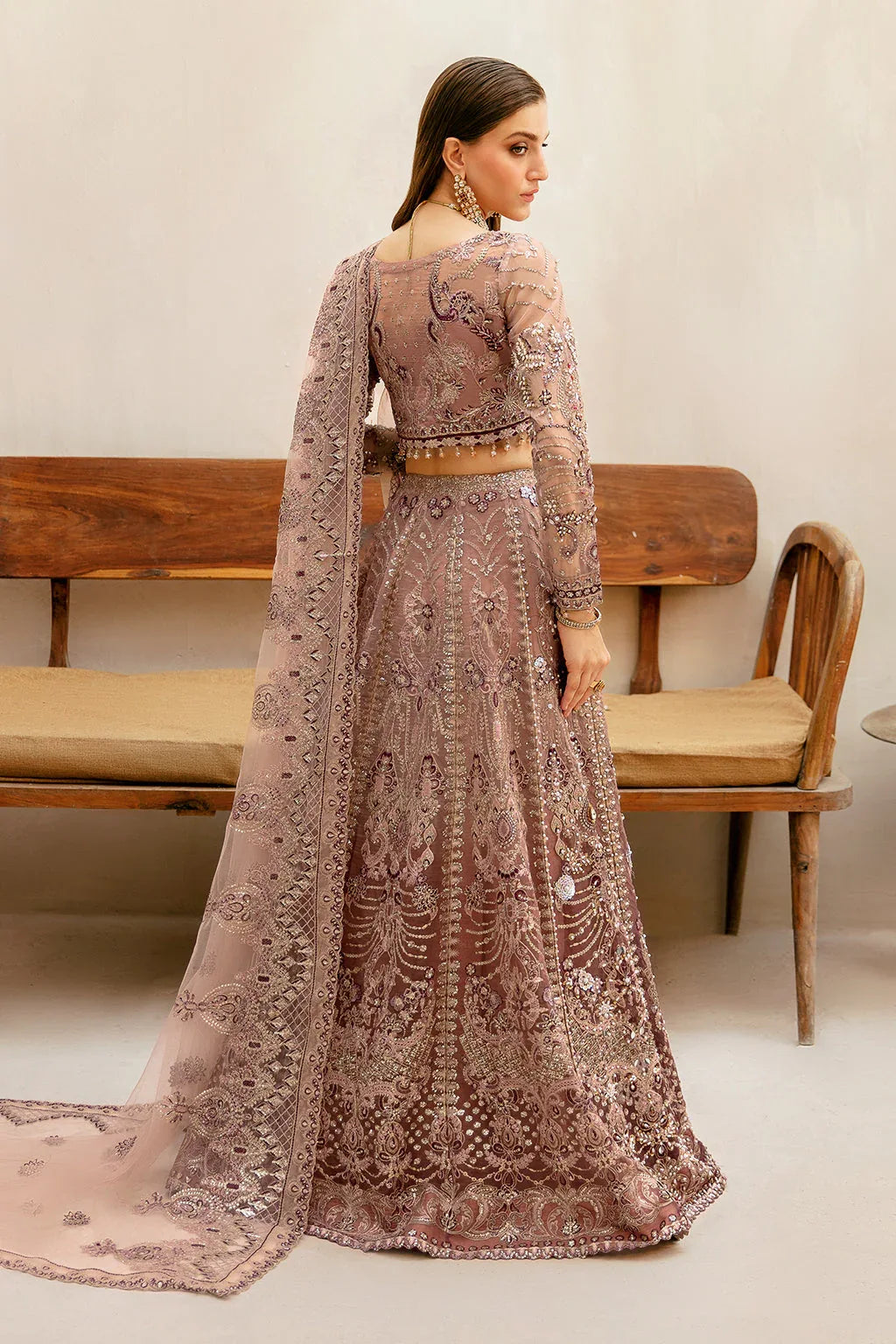 Ramsha | Luxury Wedding Collection | HA-401 - Aqsa Fabrics