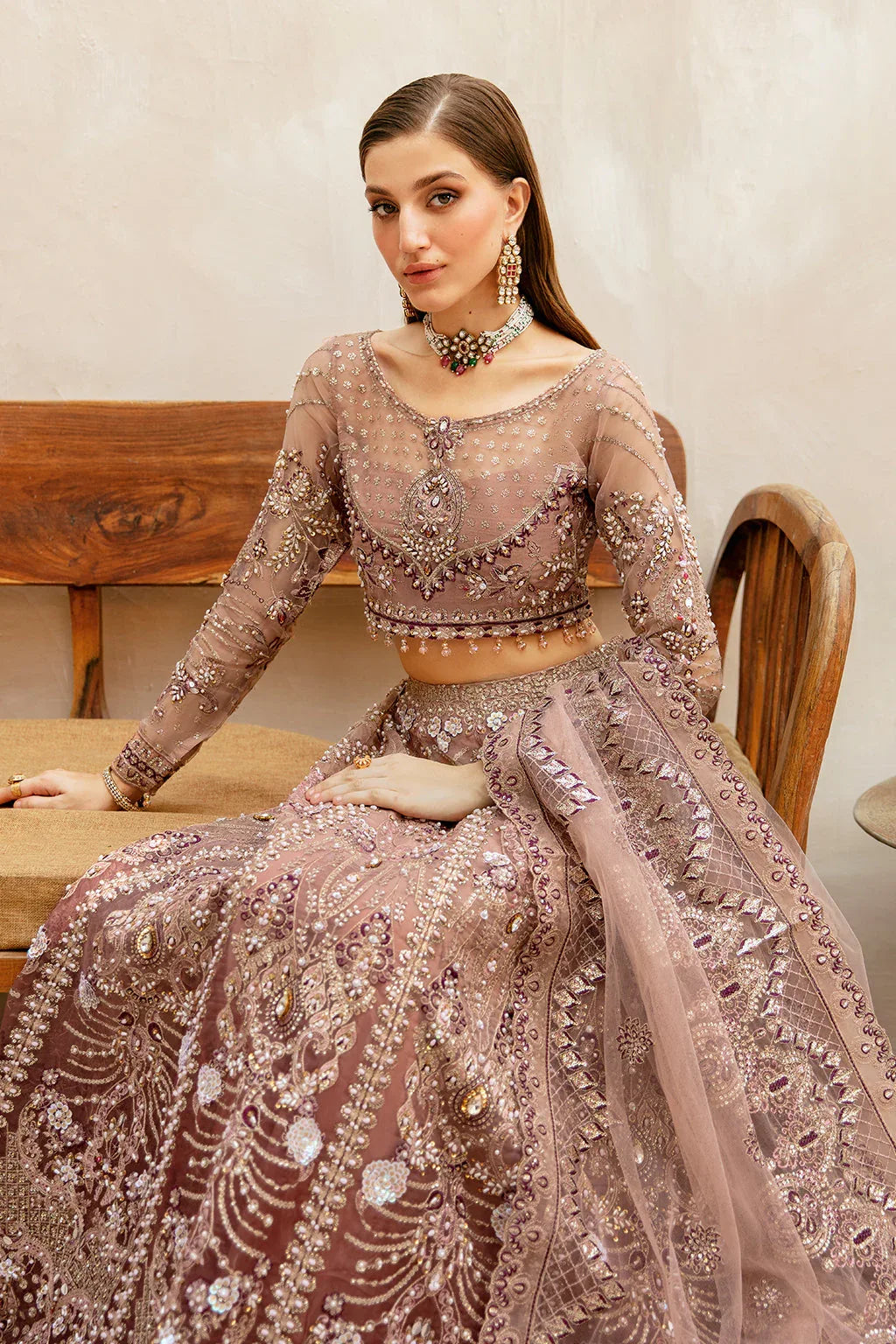 Ramsha | Luxury Wedding Collection | HA-401 - Aqsa Fabrics