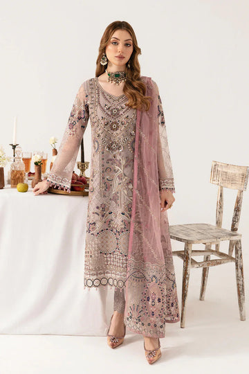 Ramsha | Minhal Organza Collection | M-1110 - Aqsa Fabrics