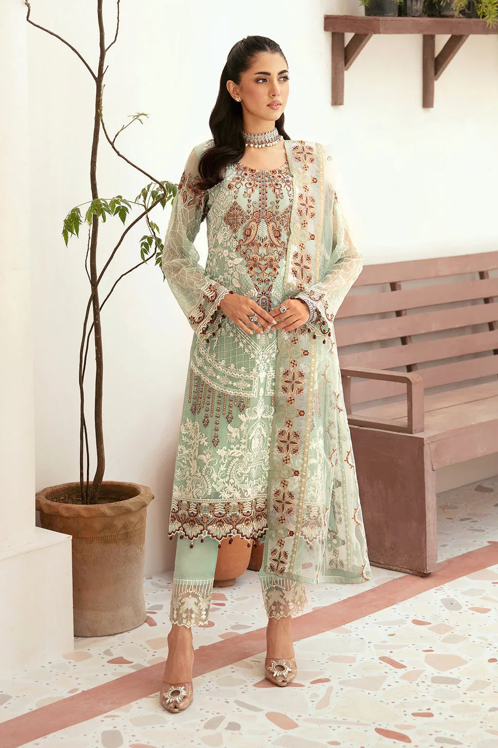 Ramsha | Ramsha Collection | F-2607 - Aqsa Fabrics