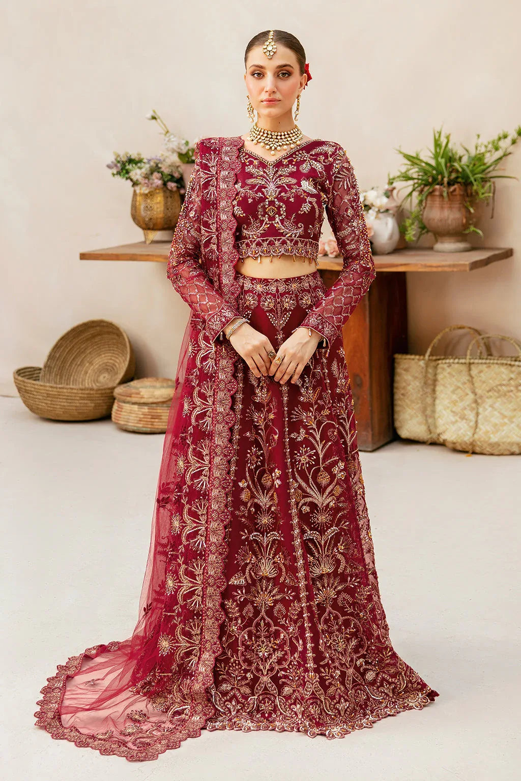 Ramsha | Luxury Wedding Collection | HA-404 - Aqsa Fabrics