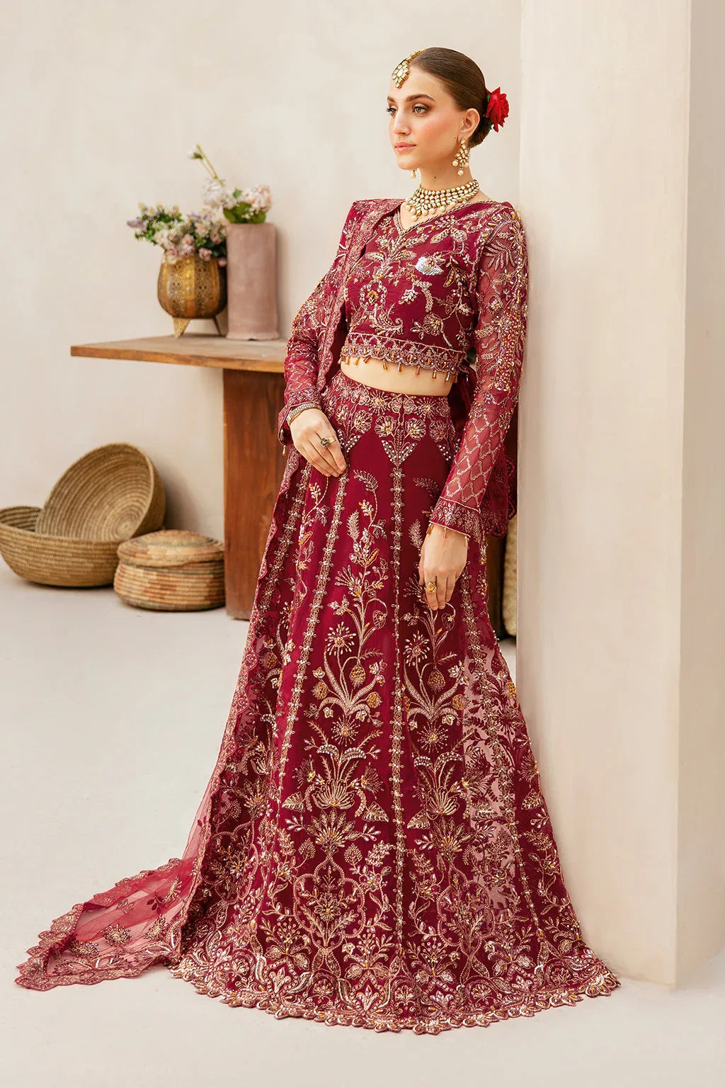Ramsha | Luxury Wedding Collection | HA-404 - Aqsa Fabrics