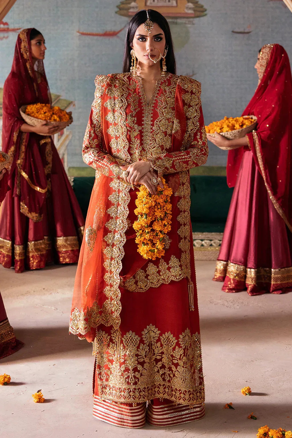 Saad Shaikh | Singhar Festive 23 | Rani - Aqsa Fabrics