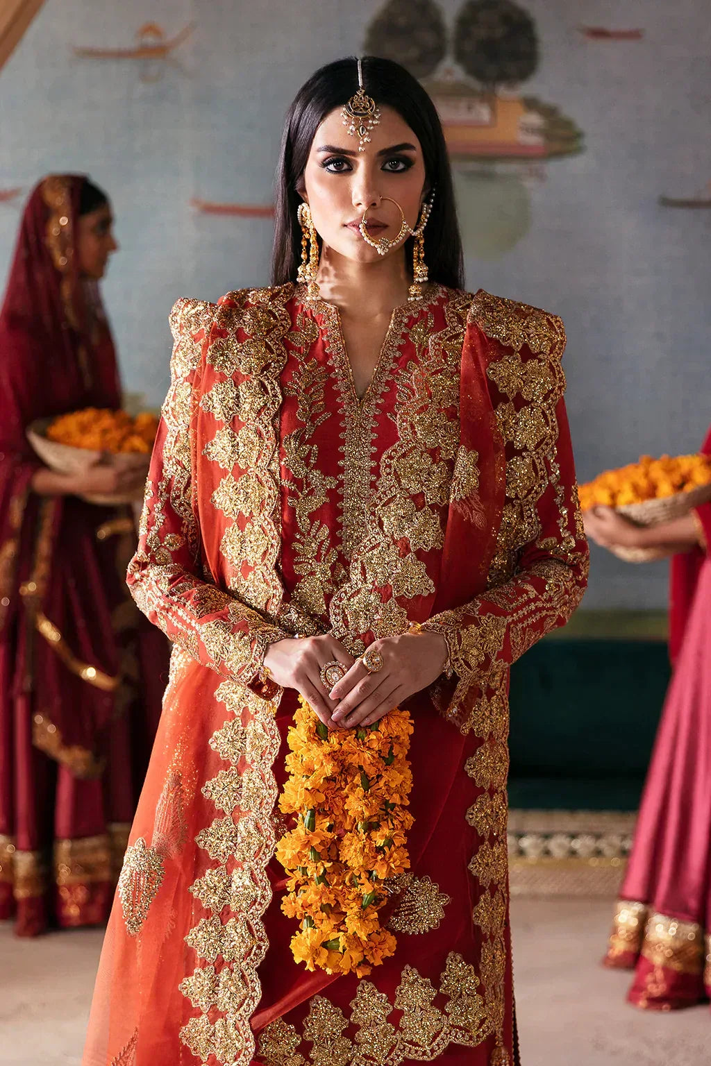 Saad Shaikh | Singhar Festive 23 | Rani - Aqsa Fabrics