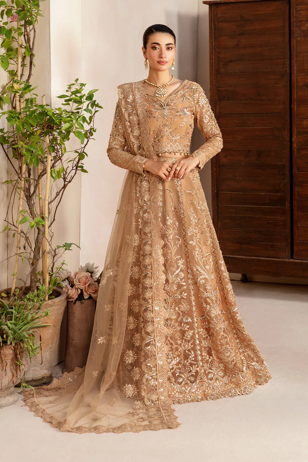 Ramsha | Luxury Wedding Collection | HB-404 - Aqsa Fabrics