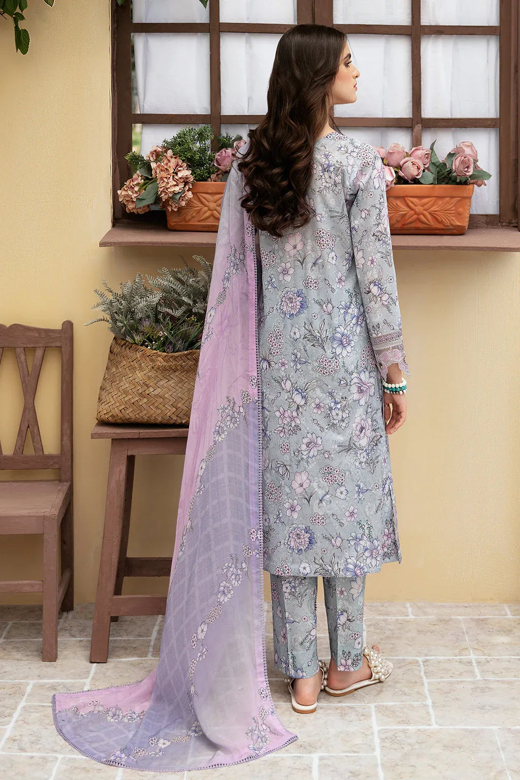 Ramsha | Rangrez Lawn Collection | N-508 - Aqsa Fabrics
