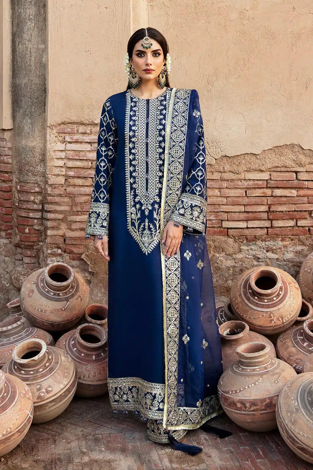 Saad Shaikh | Singhar Festive 23 | Kamari - Aqsa Fabrics
