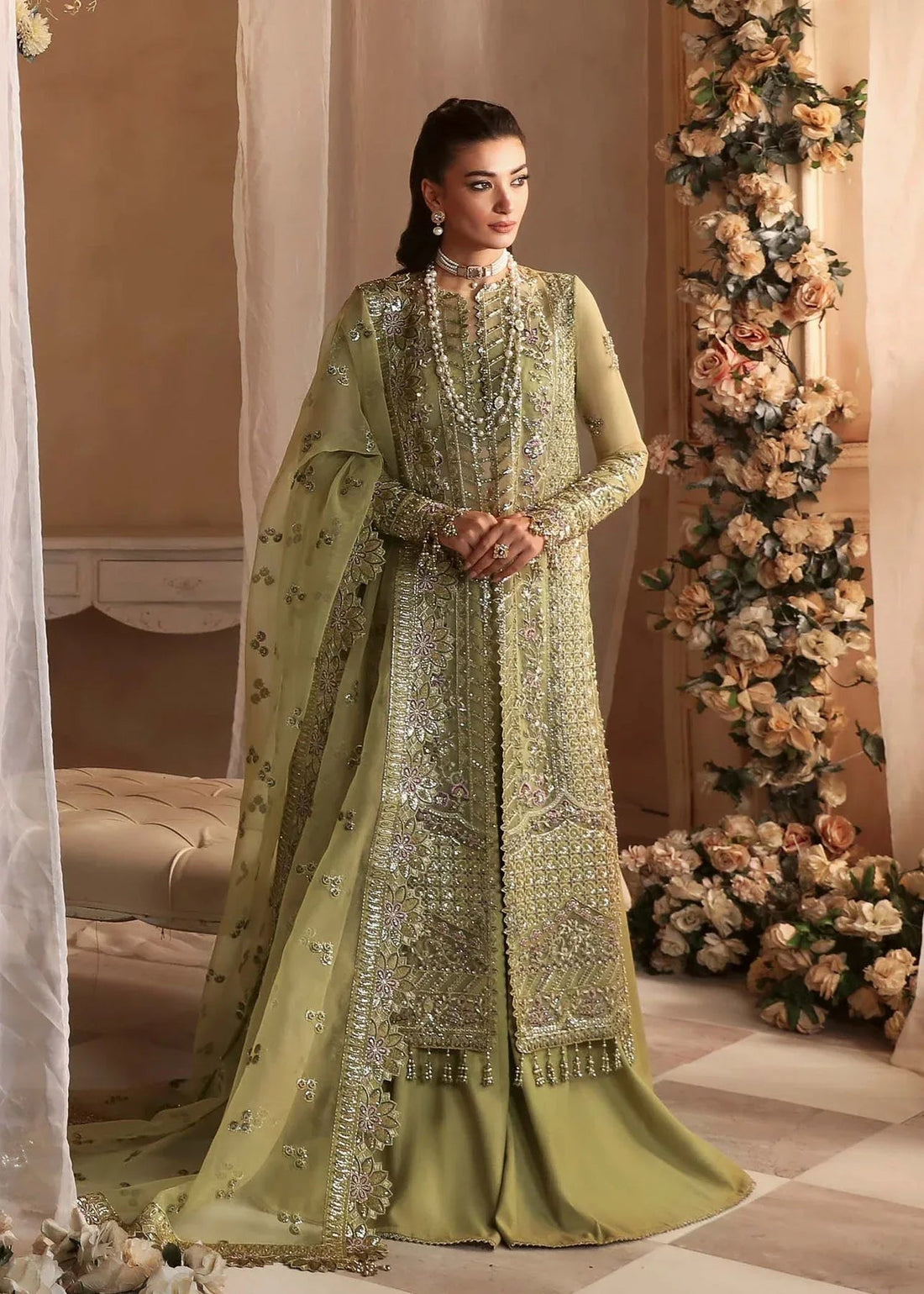 Akbar Aslam | Aleia Luxury Formals | Seren - Aqsa Fabrics