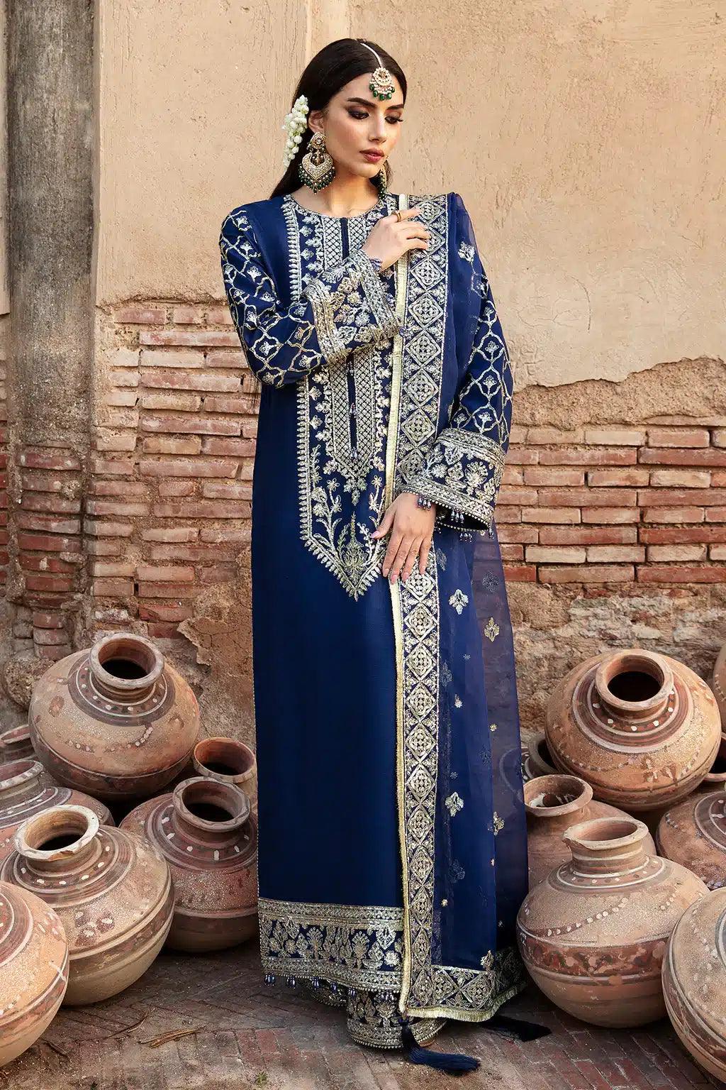 Saad Shaikh | Singhar Festive 23 | Kamari - Aqsa Fabrics