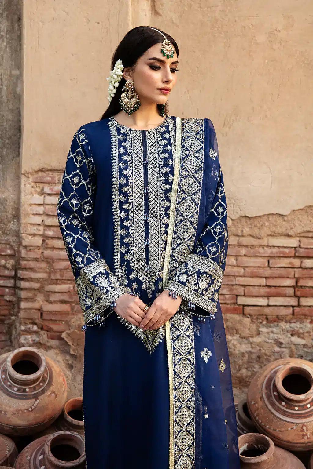 Saad Shaikh | Singhar Festive 23 | Kamari - Aqsa Fabrics