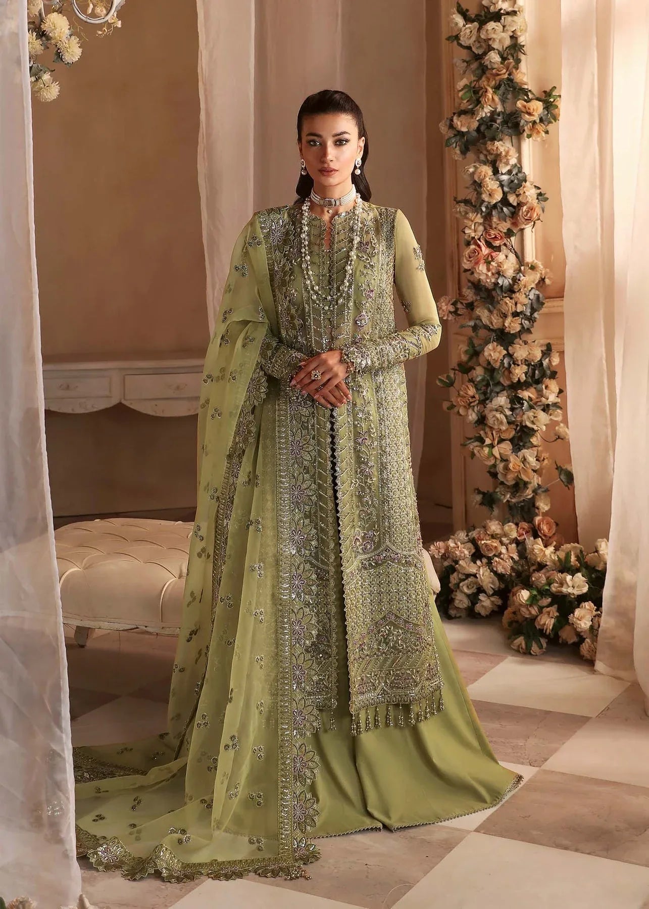 Akbar Aslam | Aleia Luxury Formals | Seren - Aqsa Fabrics