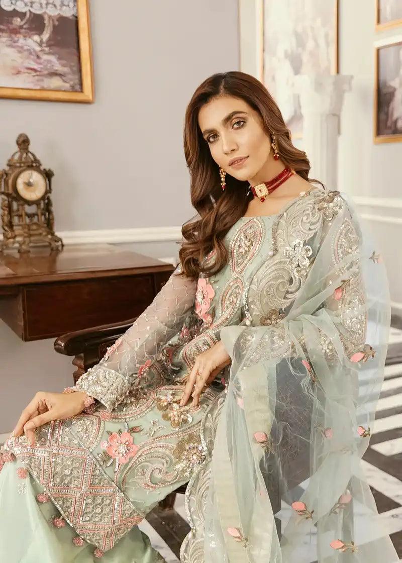 Akbar Aslam | Formal Collection | Angelica - Aqsa Fabrics