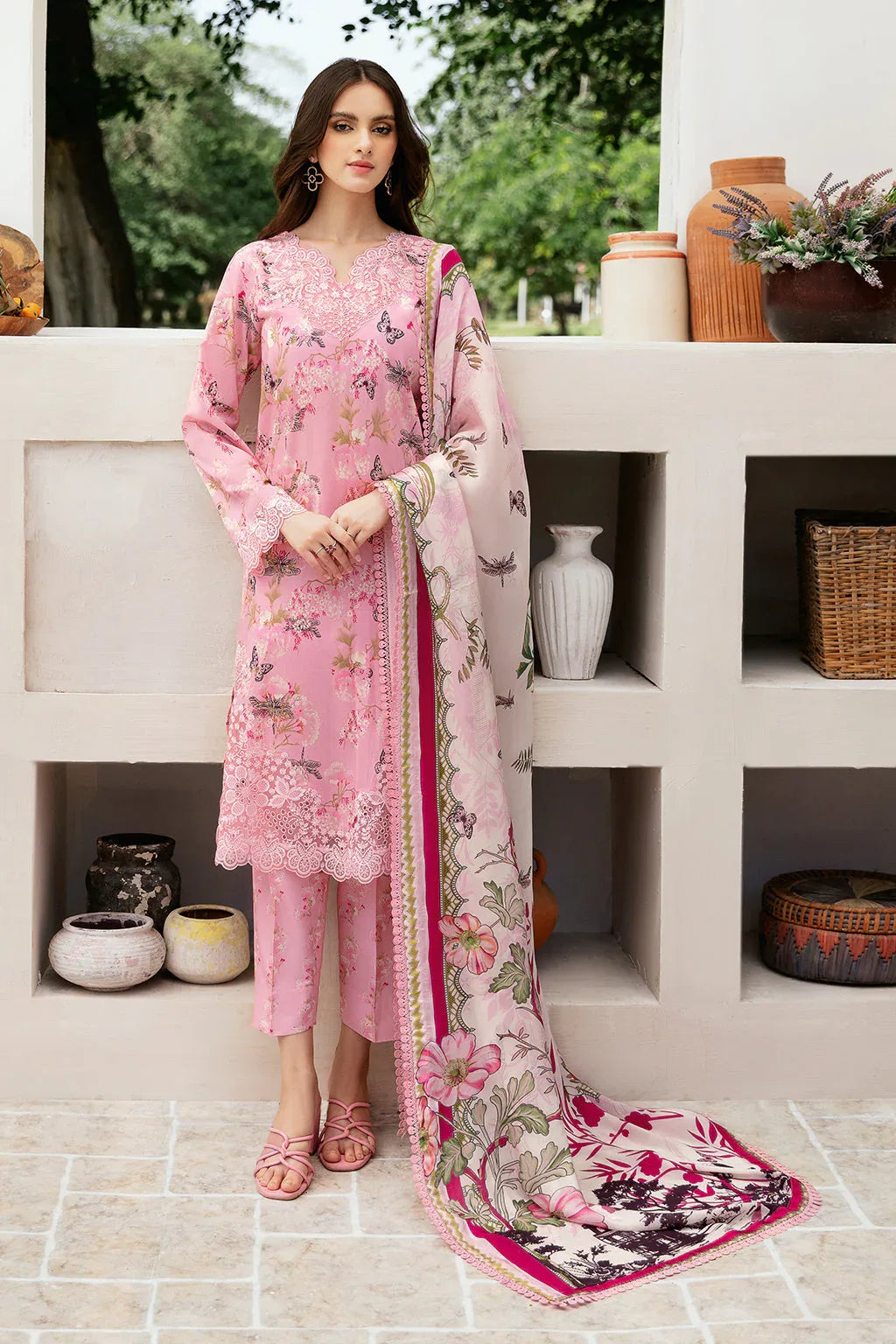 Ramsha | Rangrez Lawn Collection | N-502 - Aqsa Fabrics