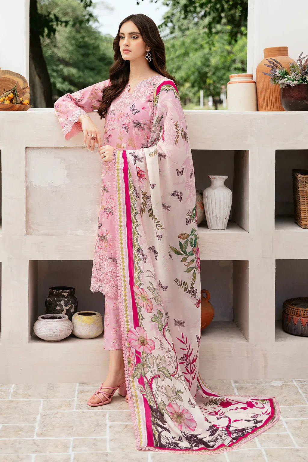 Ramsha | Rangrez Lawn Collection | N-502 - Aqsa Fabrics