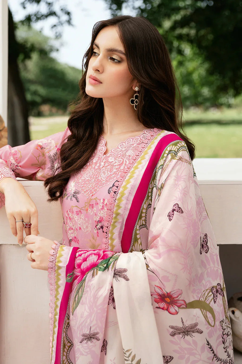 Ramsha | Rangrez Lawn Collection | N-502 - Aqsa Fabrics