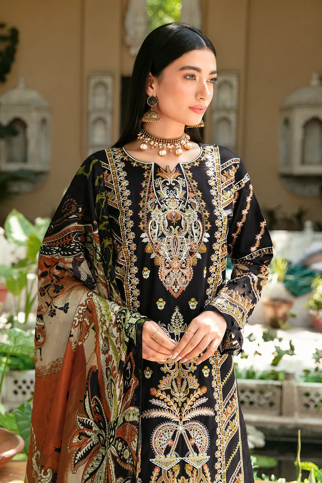 Ramsha | Luxury Lawn 24 | L-805 - Aqsa Fabrics