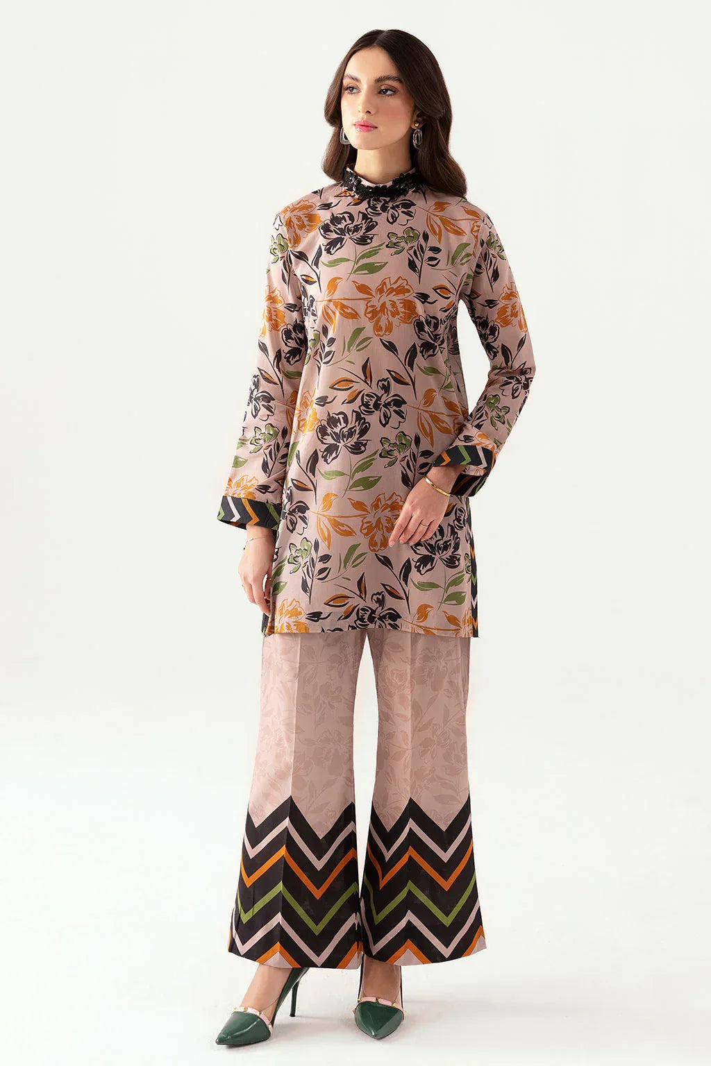 Ramsha | Pinted Lawn | RP-106 - Aqsa Fabrics