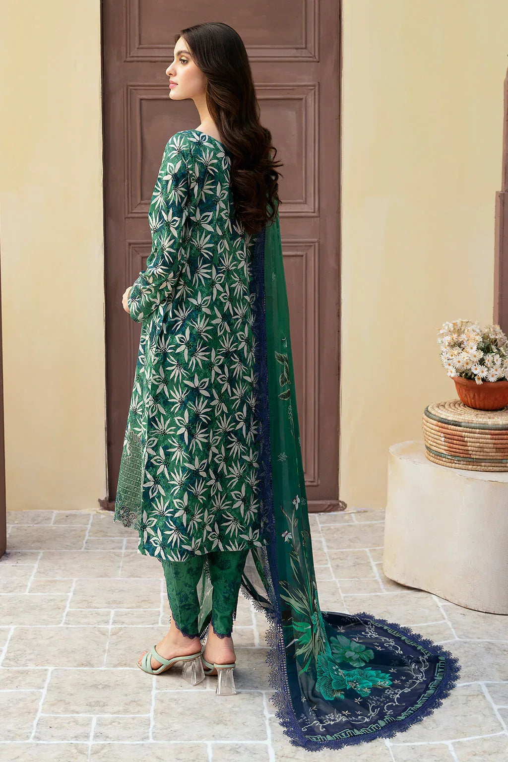 Ramsha | Rangrez Lawn Collection | N-507 - Aqsa Fabrics