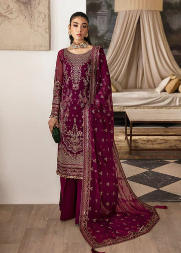 Gulaal | Embroidered Chiffon 23 | AYSA GL-EC-23V1-07 - Aqsa Fabrics