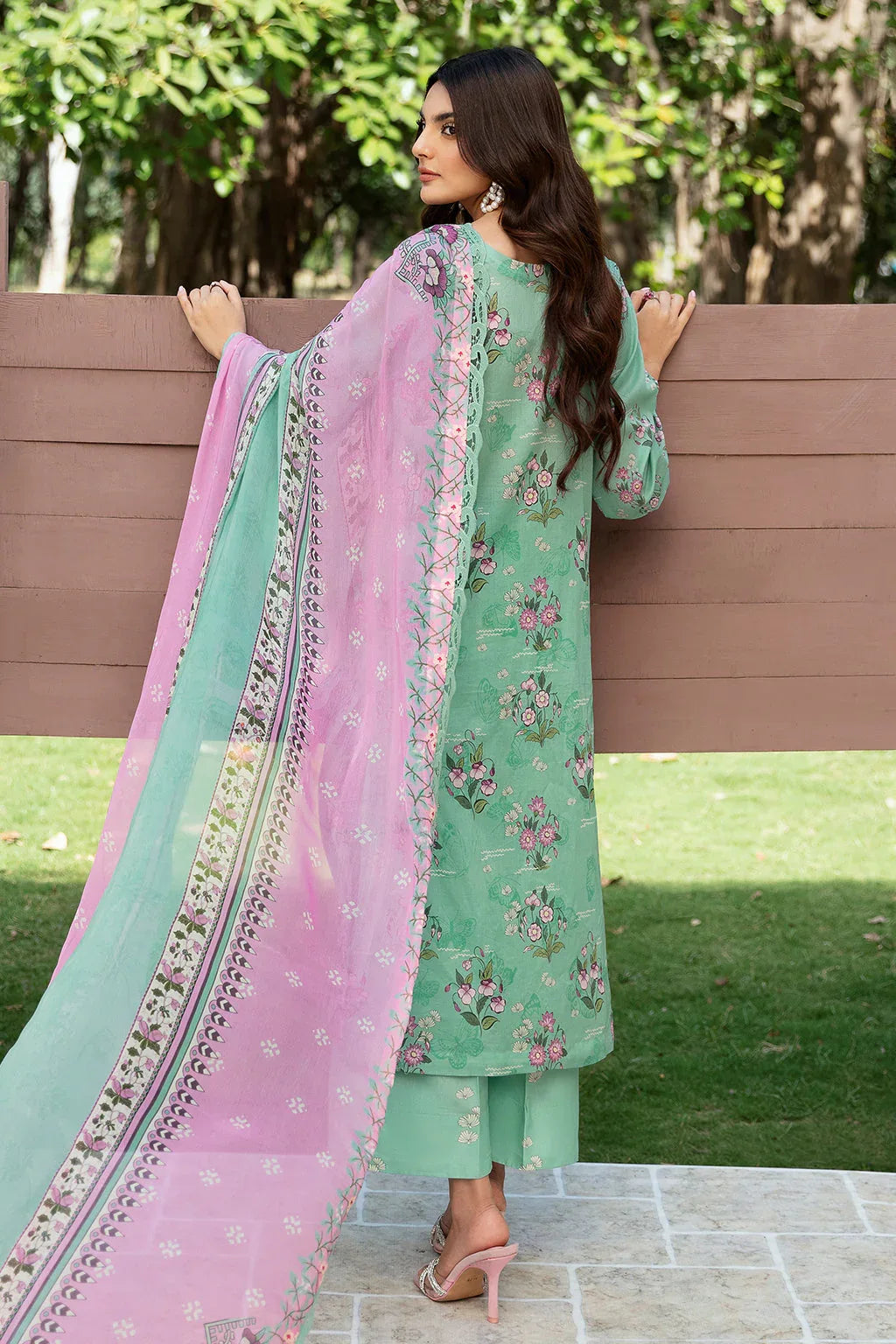 Ramsha | Rangrez Lawn Collection | N-510 - Aqsa Fabrics