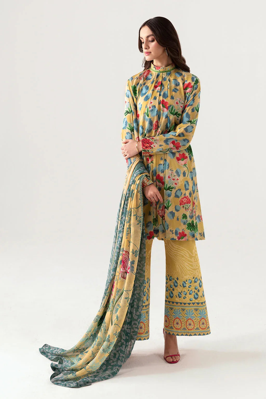 Ramsha | Pinted Lawn | RP-109 - Aqsa Fabrics