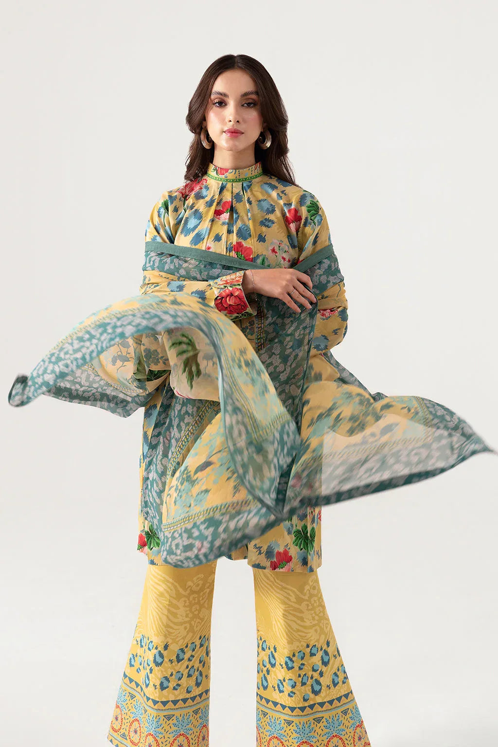 Ramsha | Pinted Lawn | RP-109 - Aqsa Fabrics