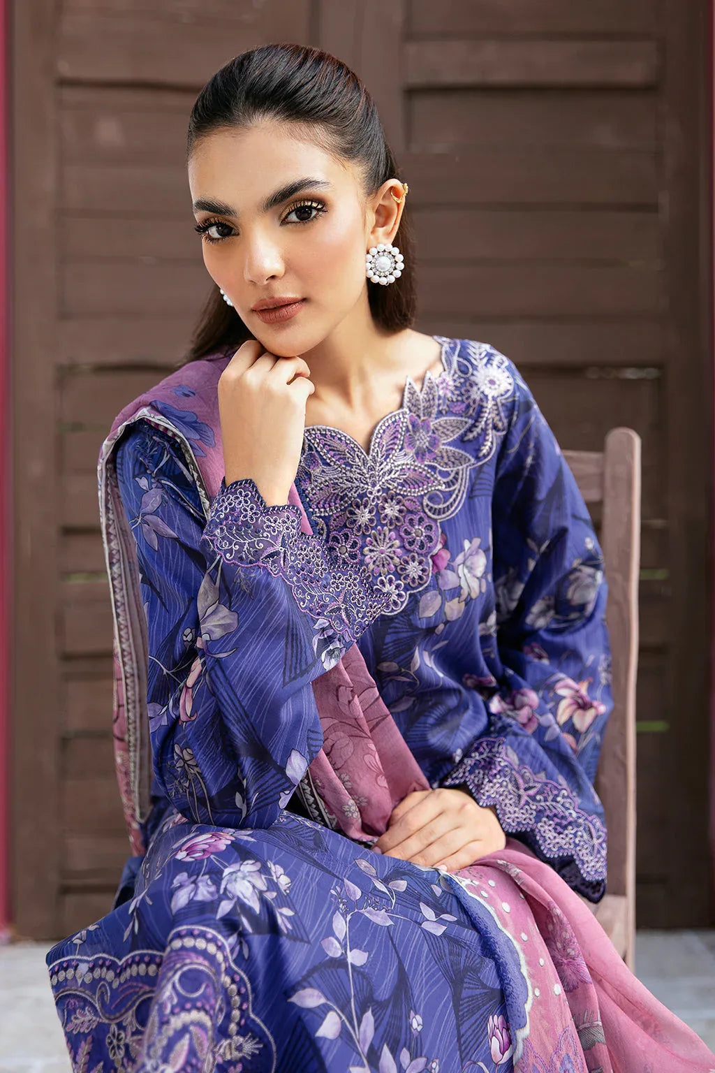 Ramsha | Rangrez Lawn Collection | N-509 - Aqsa Fabrics