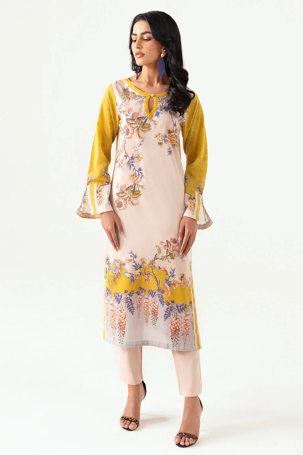 Ramsha | Pinted Lawn | RP-111 - Aqsa Fabrics