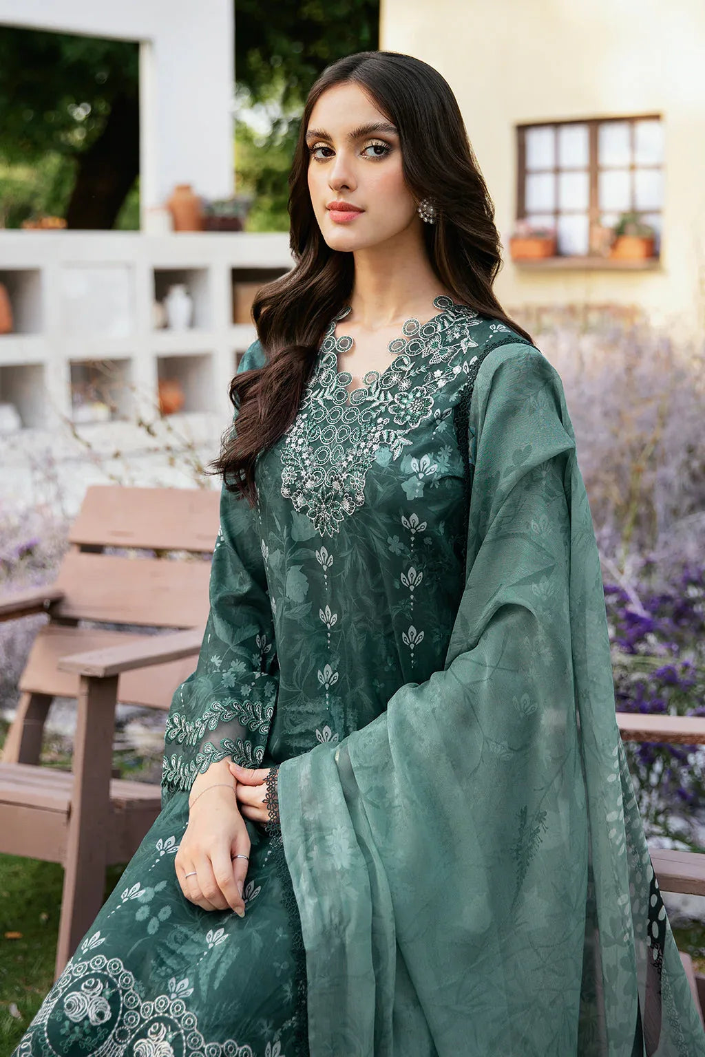 Ramsha | Rangrez Lawn Collection | N-505 - Aqsa Fabrics